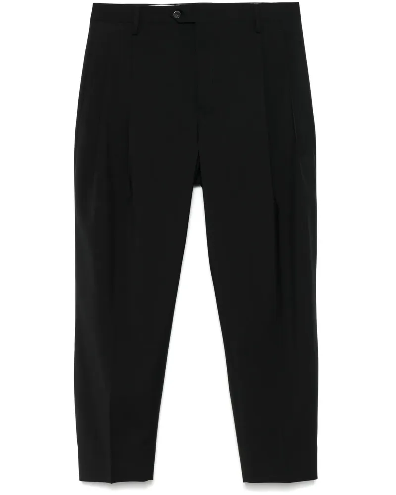 Briglia 1949 Plissierte Hose - Schwarz Schwarz