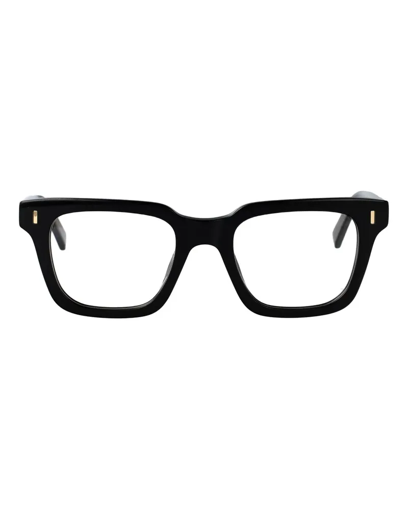 RETROSUPERFUTURE Sonnenbrille mit eckigem Gestell - Schwarz Schwarz