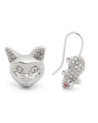 Marc Jacobs Cat and Mouse Ohrringe Silber