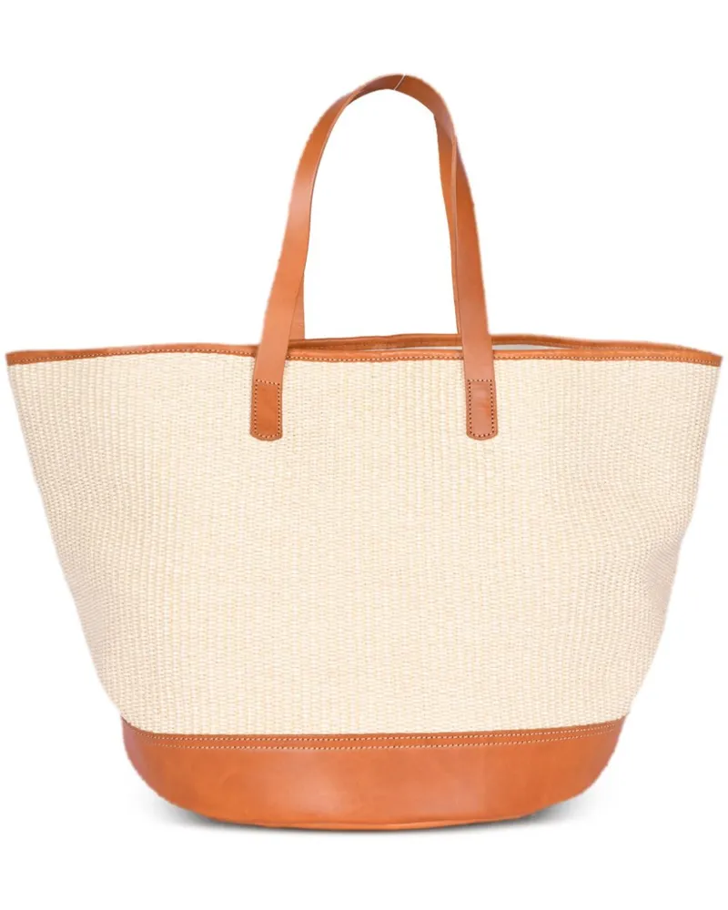 Frette Strandtasche mit Einsätzen - Nude Nude