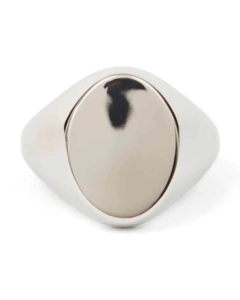 Maison Margiela Klassischer Siegelring - Silber Silber