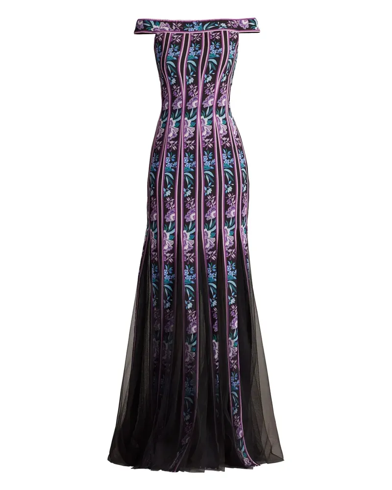 Tadashi Shoji Dalton Kleid - Schwarz Schwarz
