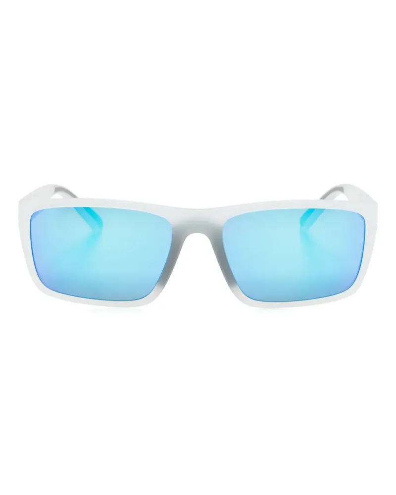 Ferrari Sonnenbrille mit eckigem Gestell - Grau Grau