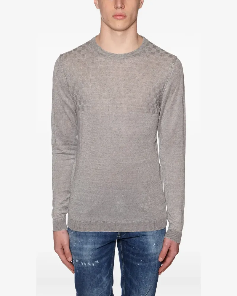 Daniele Alessandrini crew-neck T-shirt - Grau Grau