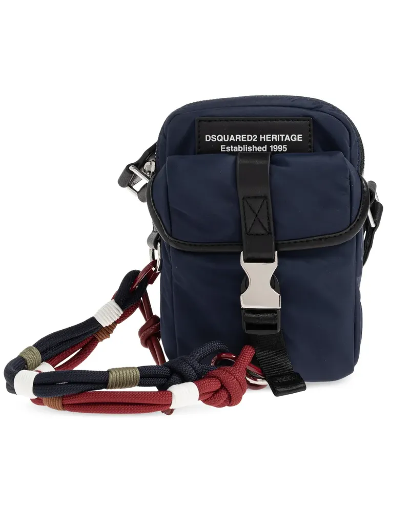 Dsquared2 Heritage shoulder bag - Blau Blau