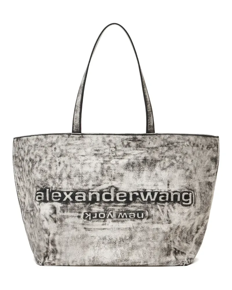 Alexander Wang Punch Tote Bag mit Prägung - Grau Grau
