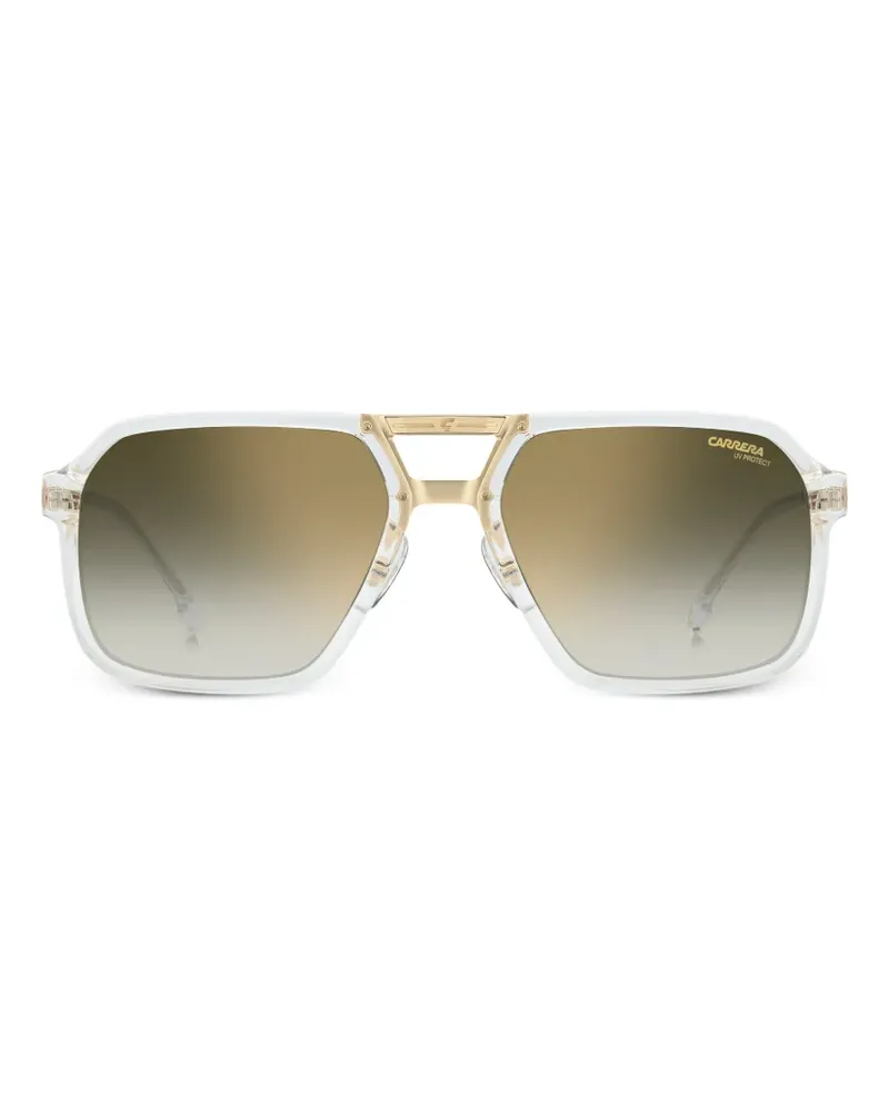 Carrera geometric-frame sunglasses - Weiß Weiß