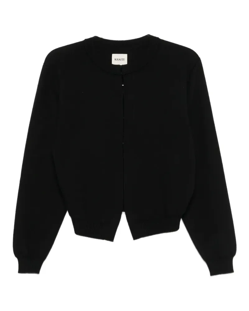 KHAITE Cooper Cardigan - Schwarz Schwarz
