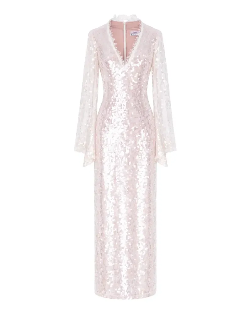 MANURÍ Cléo Maxikleid - Rosa Rosa