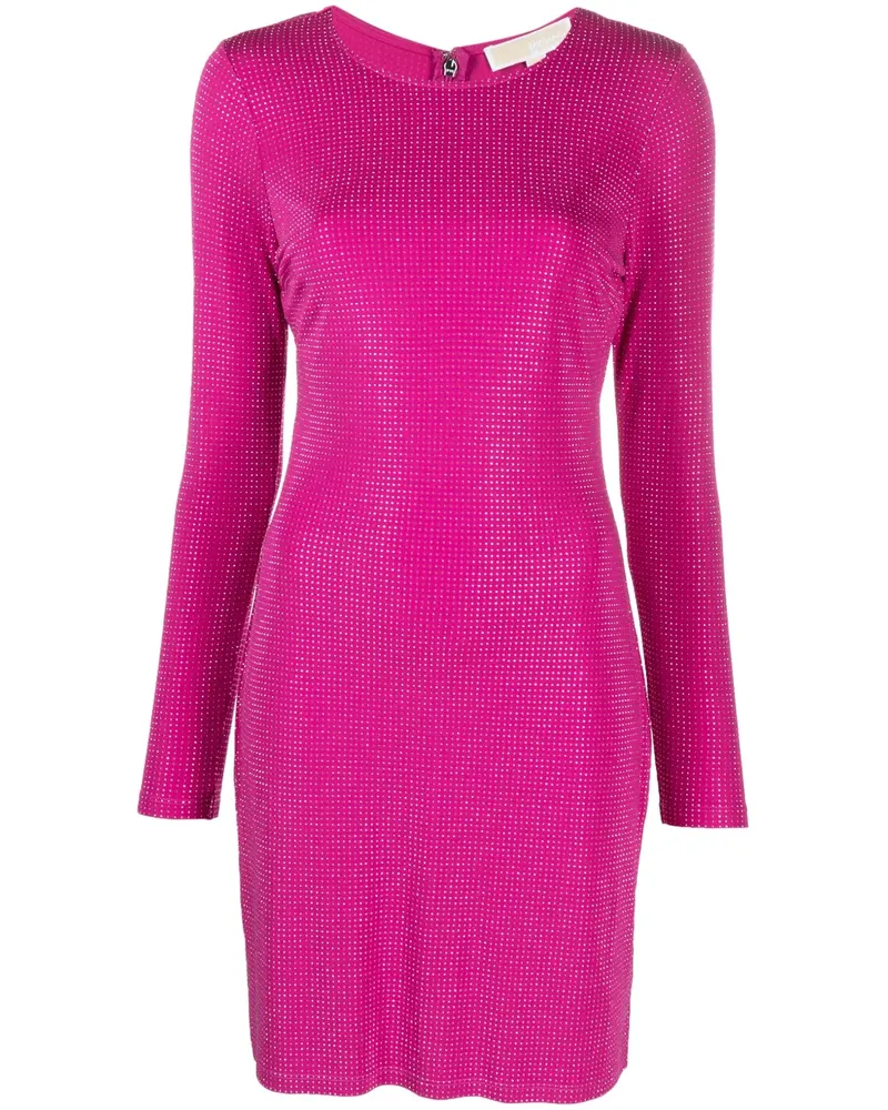 Michael Kors Kleid mit Kristallen - Rosa Rosa