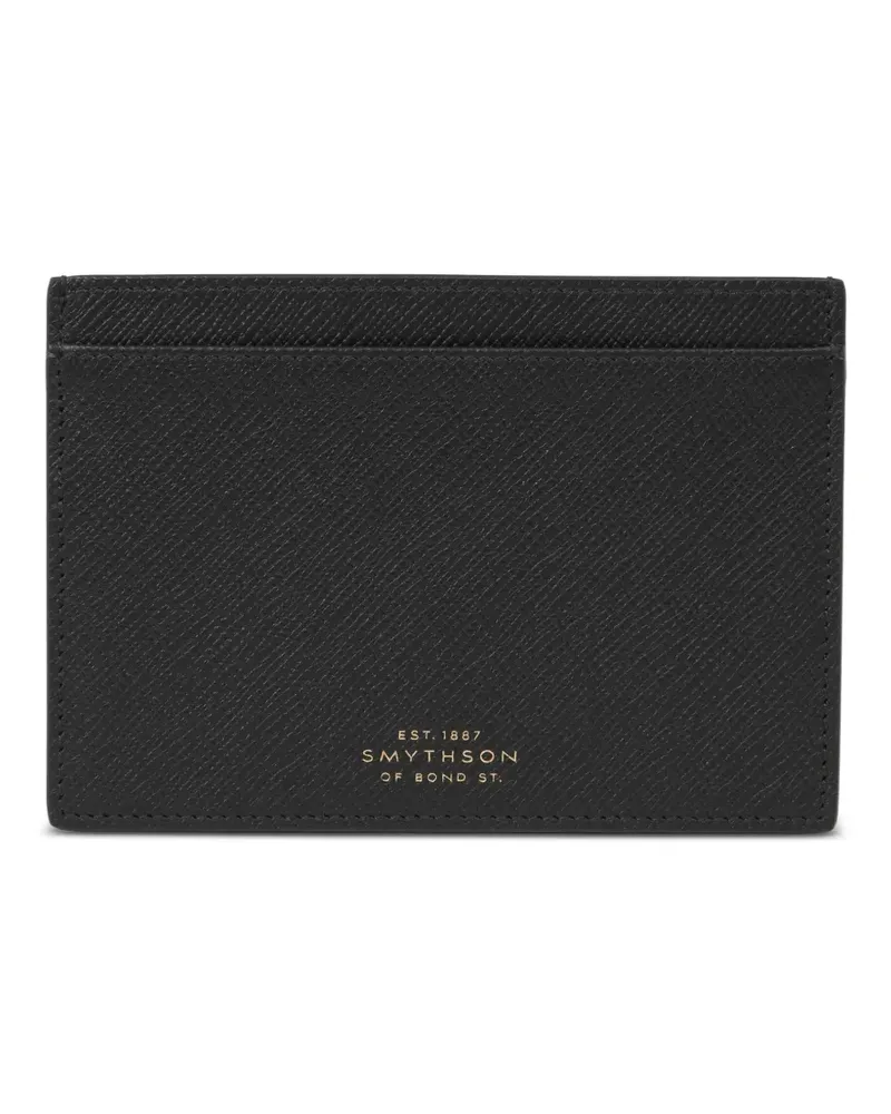 Smythson Panama Pass-Etui - Schwarz Schwarz