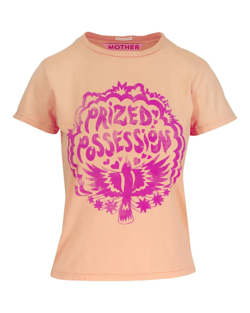 Mother Lil Goodie printed T-shirt - Nude Nude