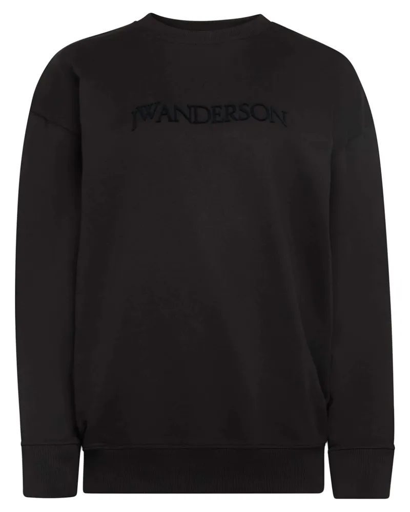 J.W.Anderson Sweatshirt mit Logo-Stickerei - Schwarz Schwarz