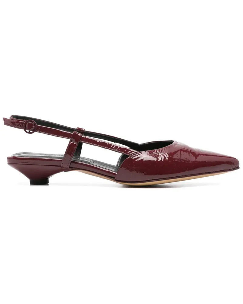 POMME D'OR Ballerinas aus Leder - Rot Rot