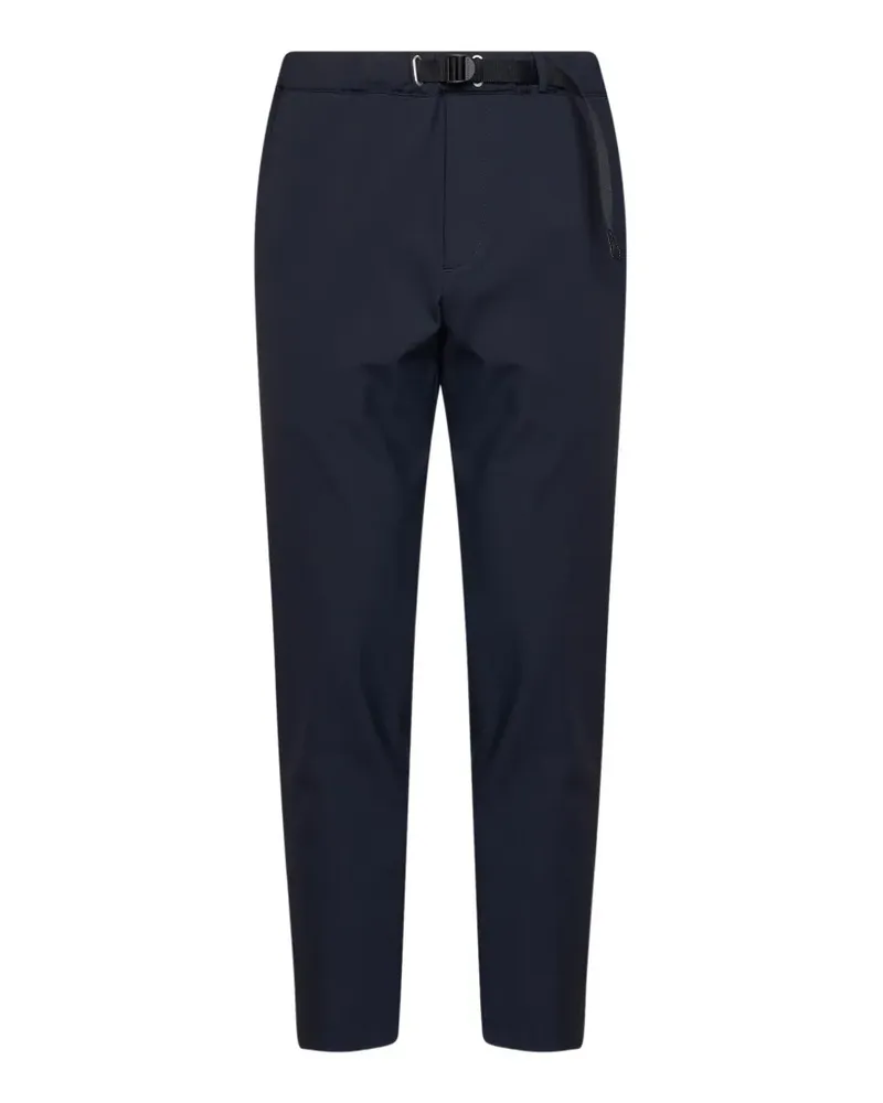PLAN C Straight-Leg-Hose mit Gürtel - Blau Blau