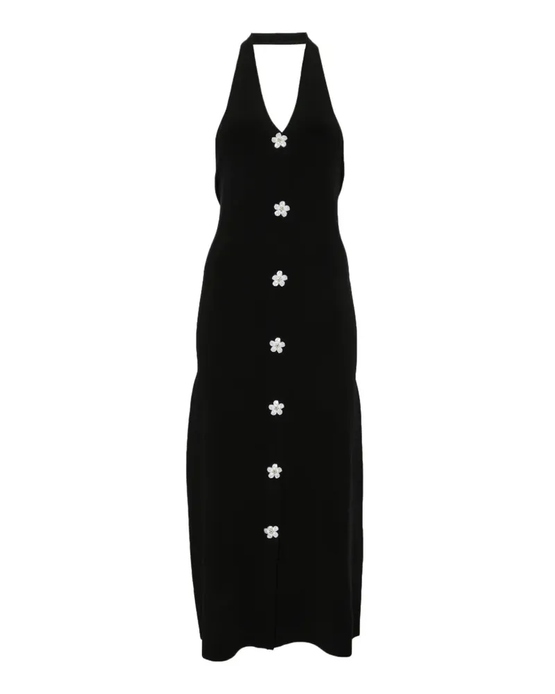 Maje Verziertes Minikleid - Schwarz Schwarz