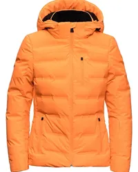 Aztech Mountain Klassische Daunenjacke Orange