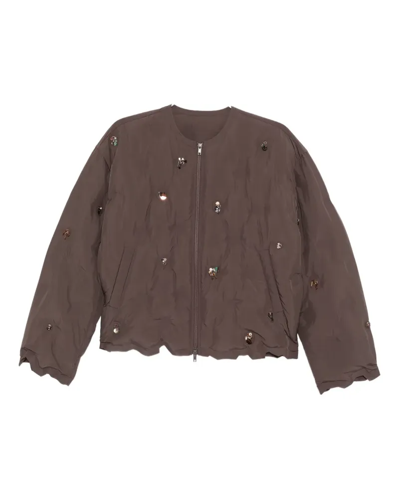 JNBY Cropped Daunenjacke - Braun Braun