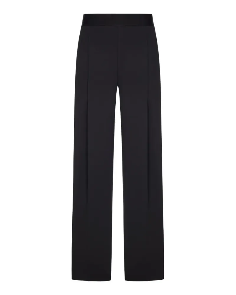 Giorgio Armani wool palazzo pants - Schwarz Schwarz