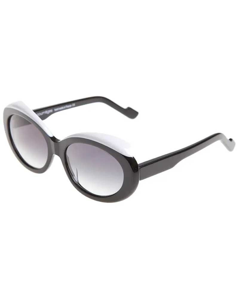 Courrèges Jackie O sunglasses - Schwarz Schwarz