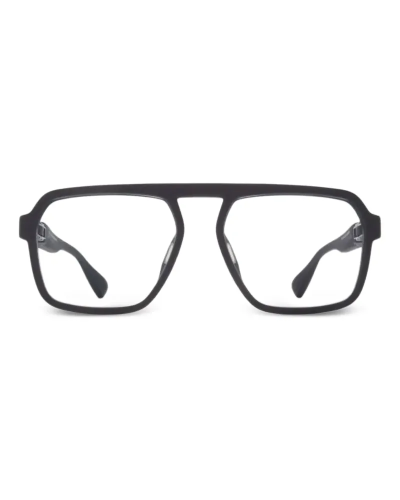 Mykita Brille mit eckigem Gestell - Grau Grau