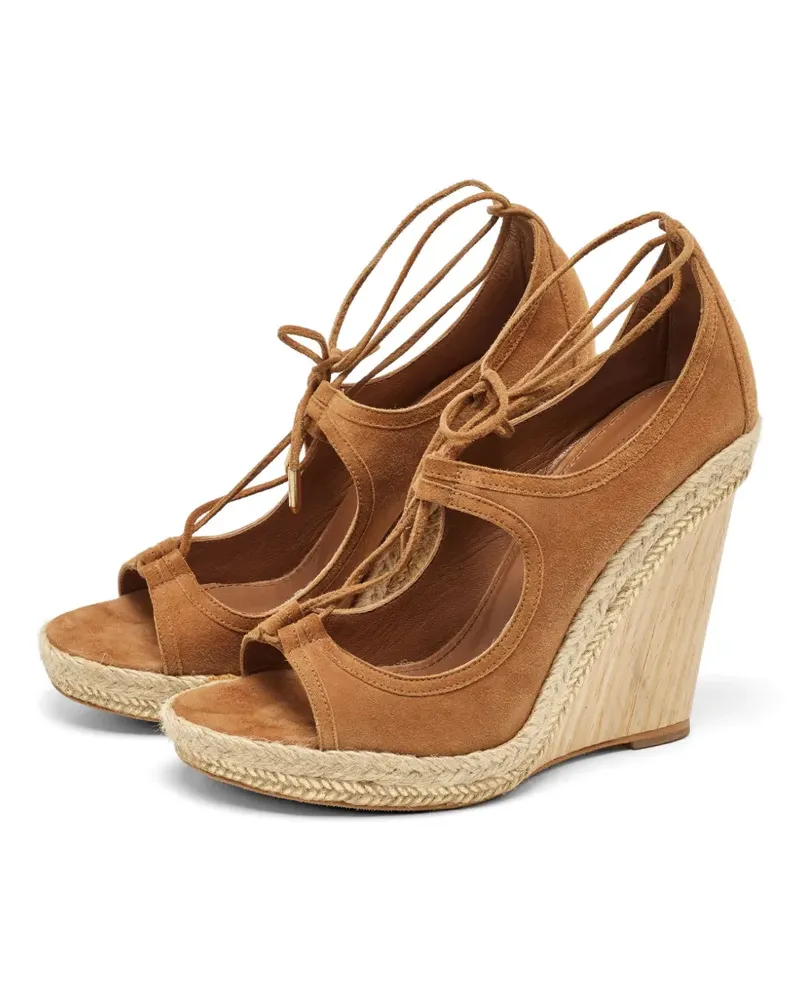 Aquazzura Sexy Thing cutout wedge sandals - Braun Braun