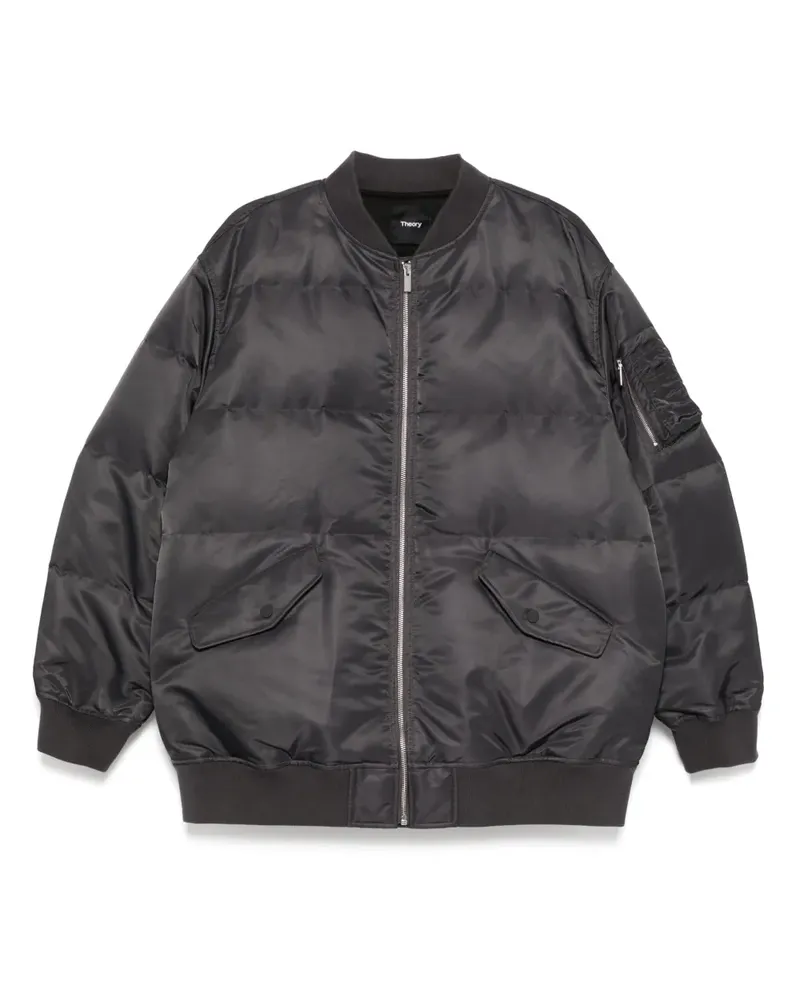 Theory Flight Steppjacke - Schwarz Schwarz