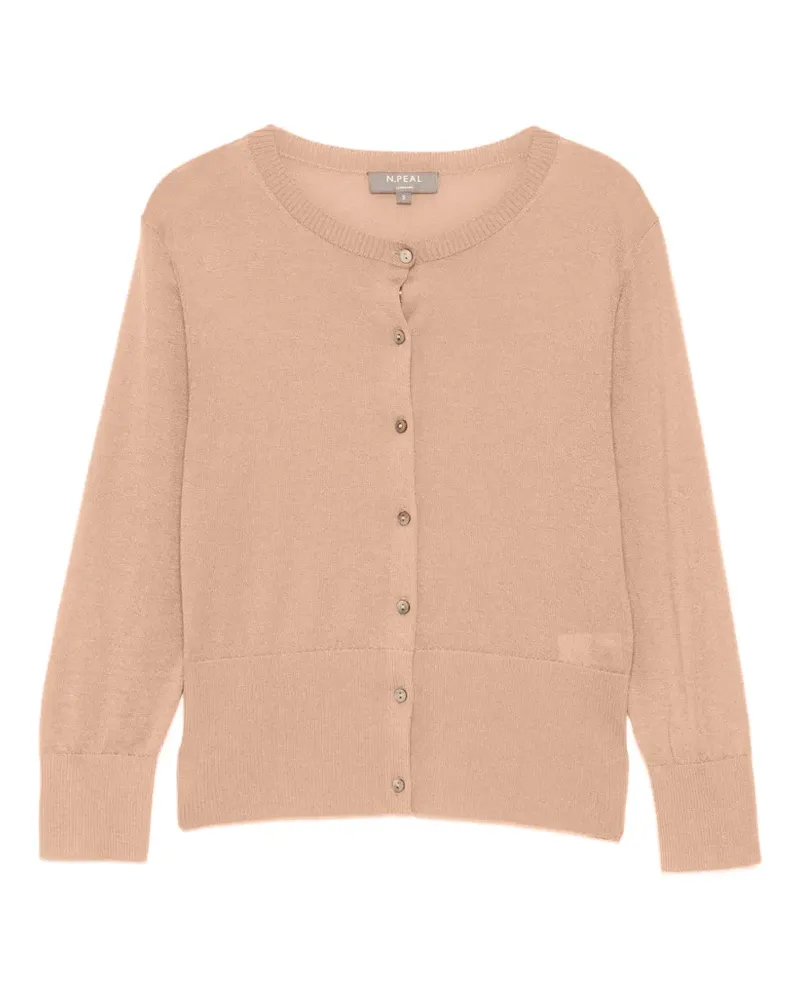 N.Peal Darcie Cardigan - Nude Nude