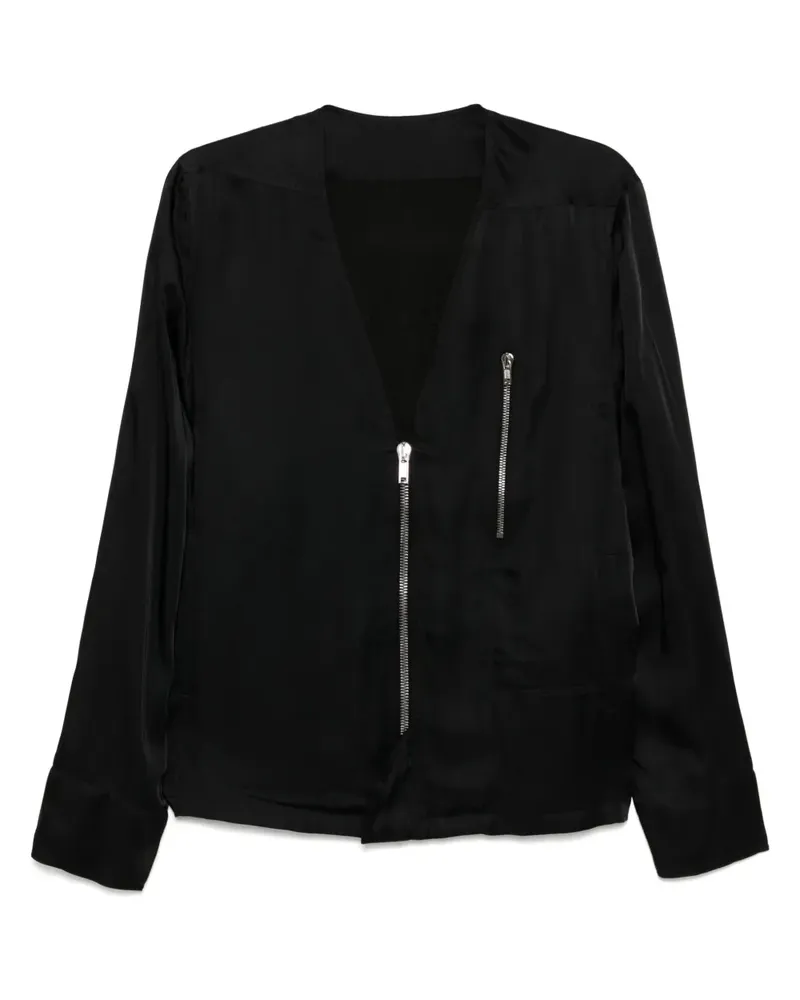 Rick Owens V Sicherheitsjacke - Schwarz Schwarz