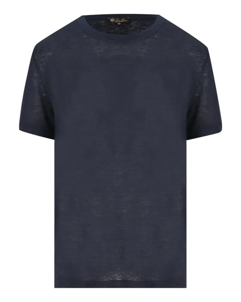 Loro Piana short-sleeve T-shirt - Blau Blau