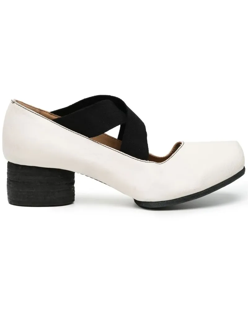 Uma Wang Ballerina Pumps - Weiß Weiß