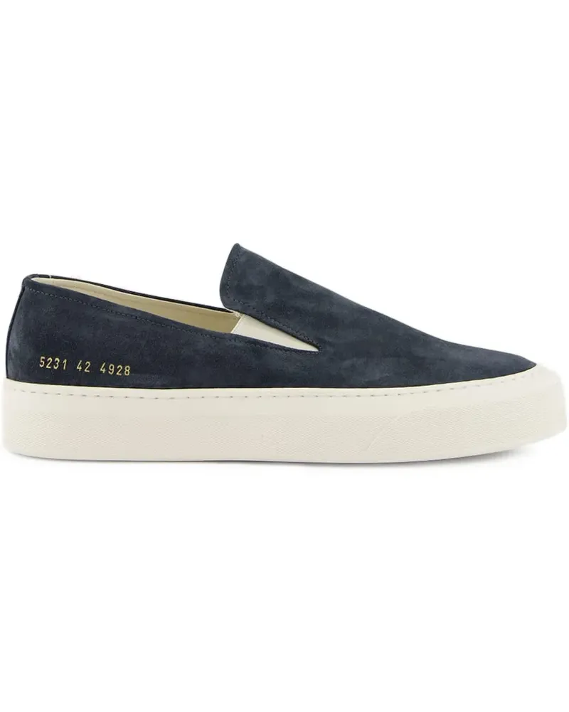 Common Projects Slip-On-Sneakers mit dicker Sohle - Blau Blau