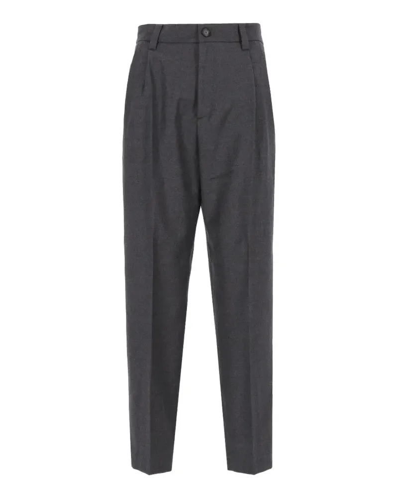 BARENA Roxanne Hose mit Falten - Grau Grau