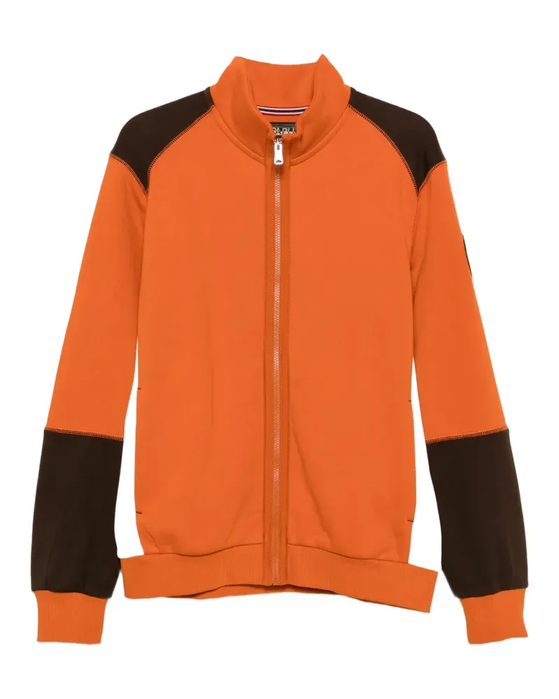 Napapijri logo-embroidered sweatshirt - Orange Orange