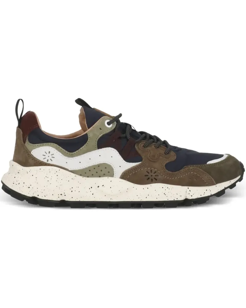 Flower MOUNTAIN Sneakers aus Wildleder mit Logo - Braun Braun