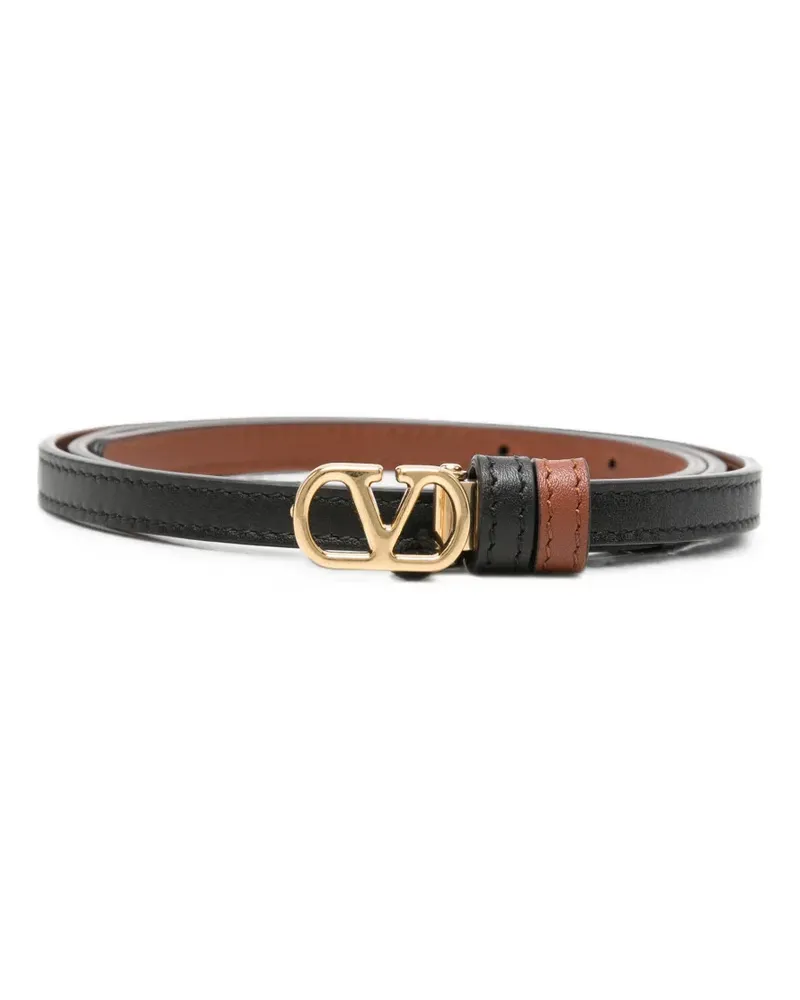 Valentino Garavani leather belt - Schwarz Schwarz