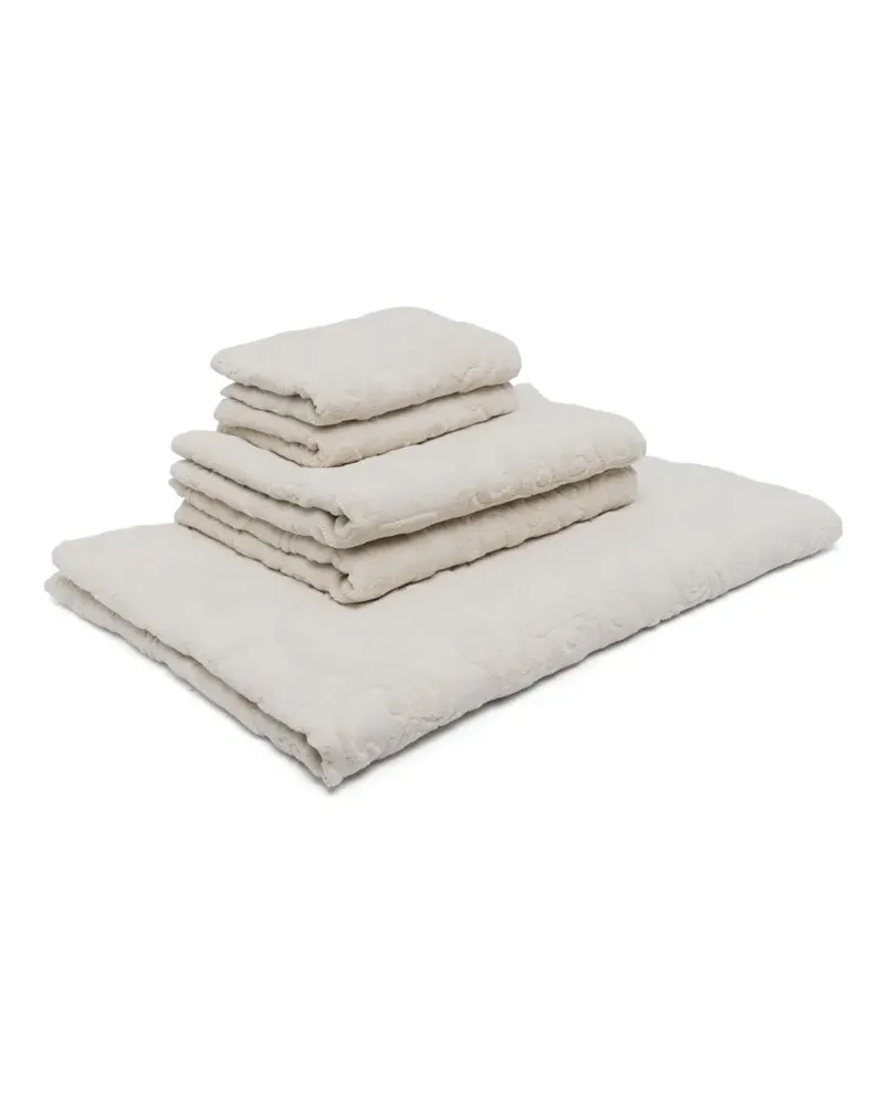 Dolce & Gabbana Frottee-Handtücher (5er-Set) - Nude Nude