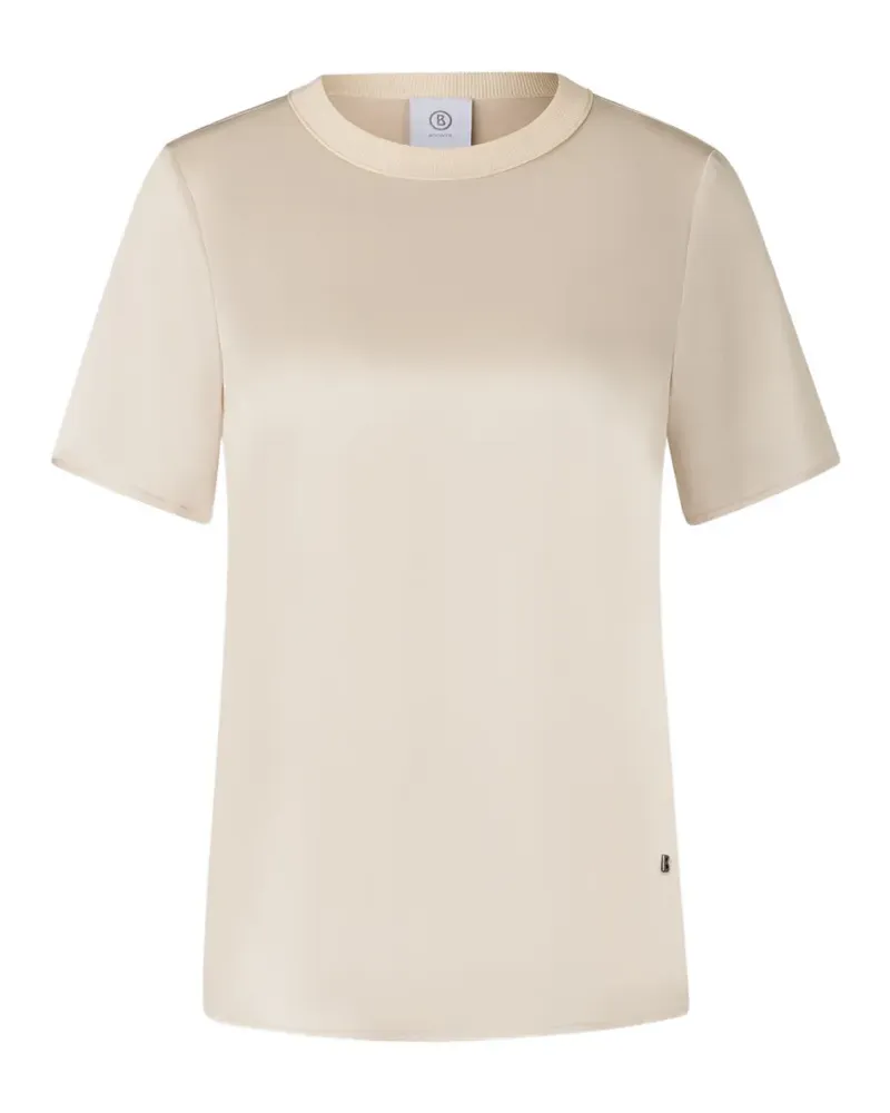 Bogner Dylan T-Shirt aus Satin - Nude Nude