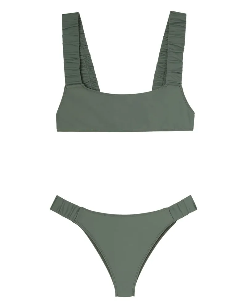 SUNNEI Geraffter Bikini - Grün Grün