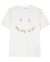 Paul Smith T-Shirt mit vorstehendem Logo Nude