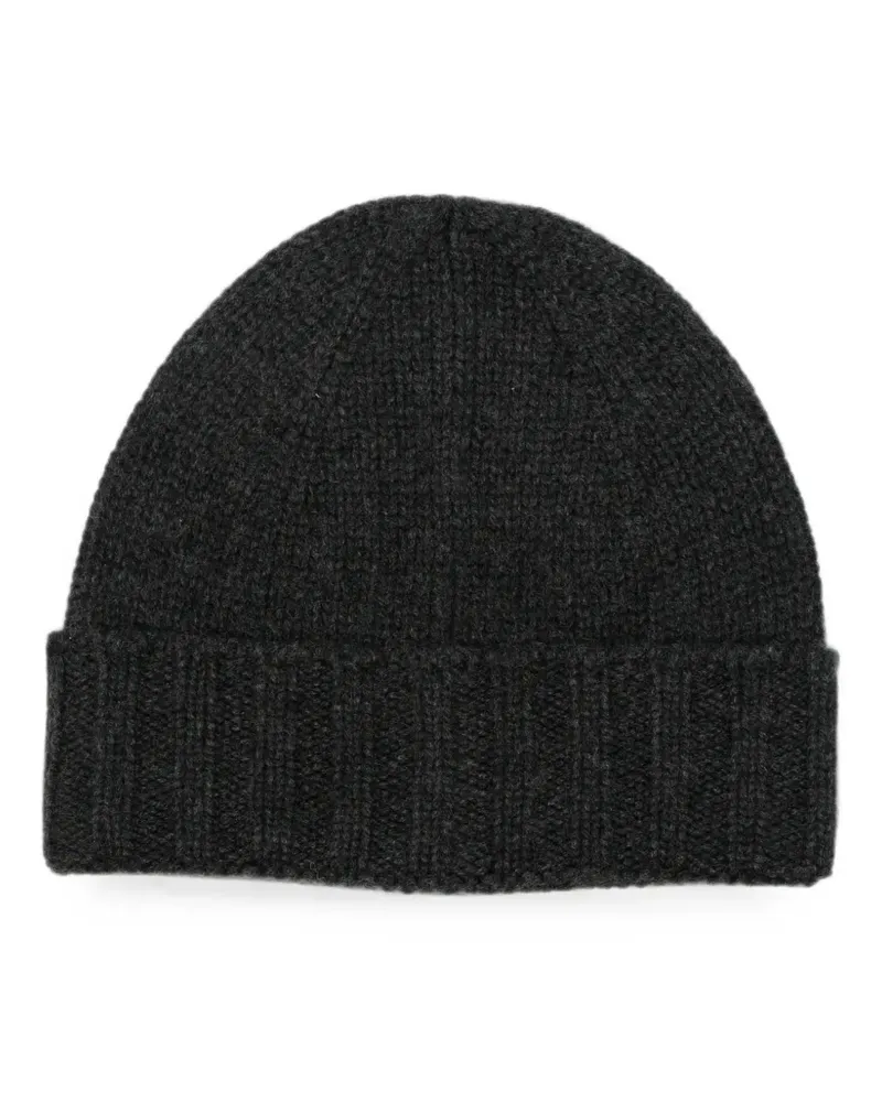La Fileria ribbed-knit beanie hat - Grau Grau