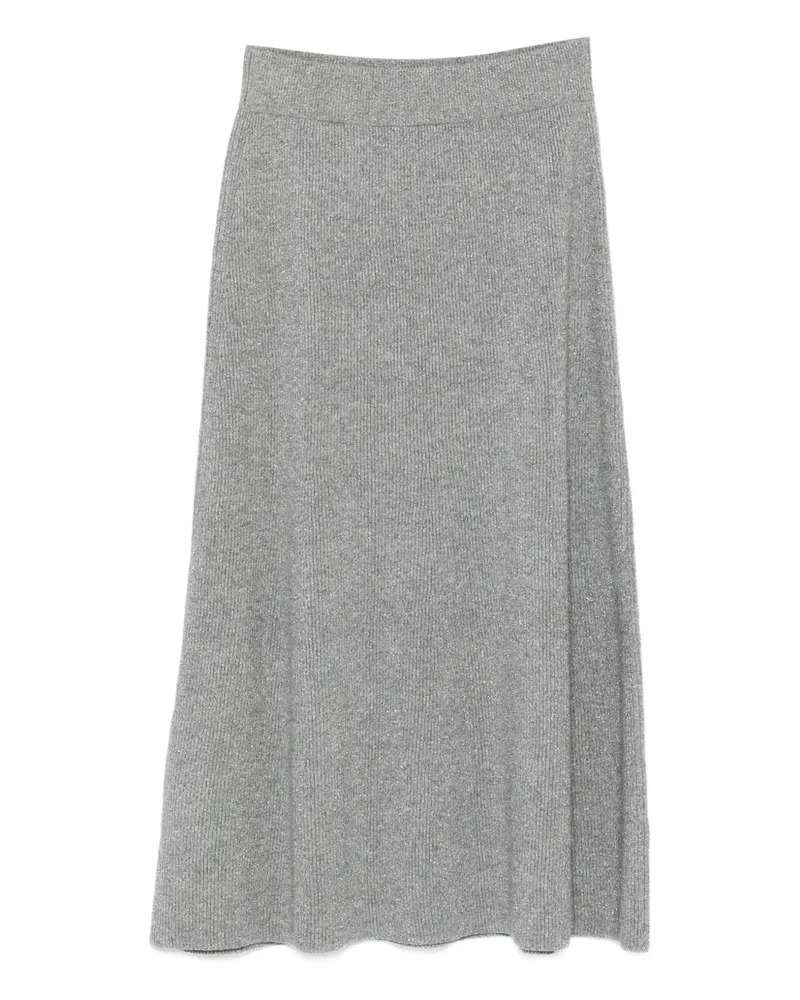 Fabiana Filippi Gerippter Midirock - Grau Grau