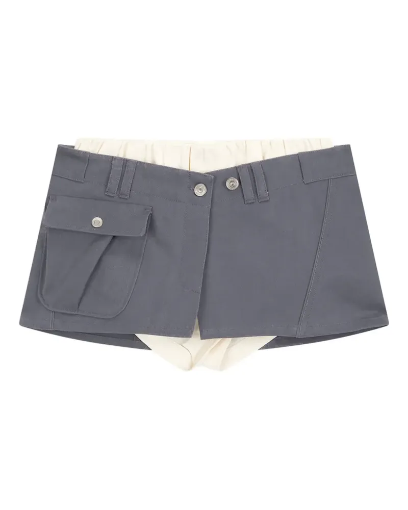 OPEN YY Boxershorts mit Taschen - Grau Grau