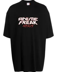 VETEMENTS Anime Freak T-Shirt Schwarz