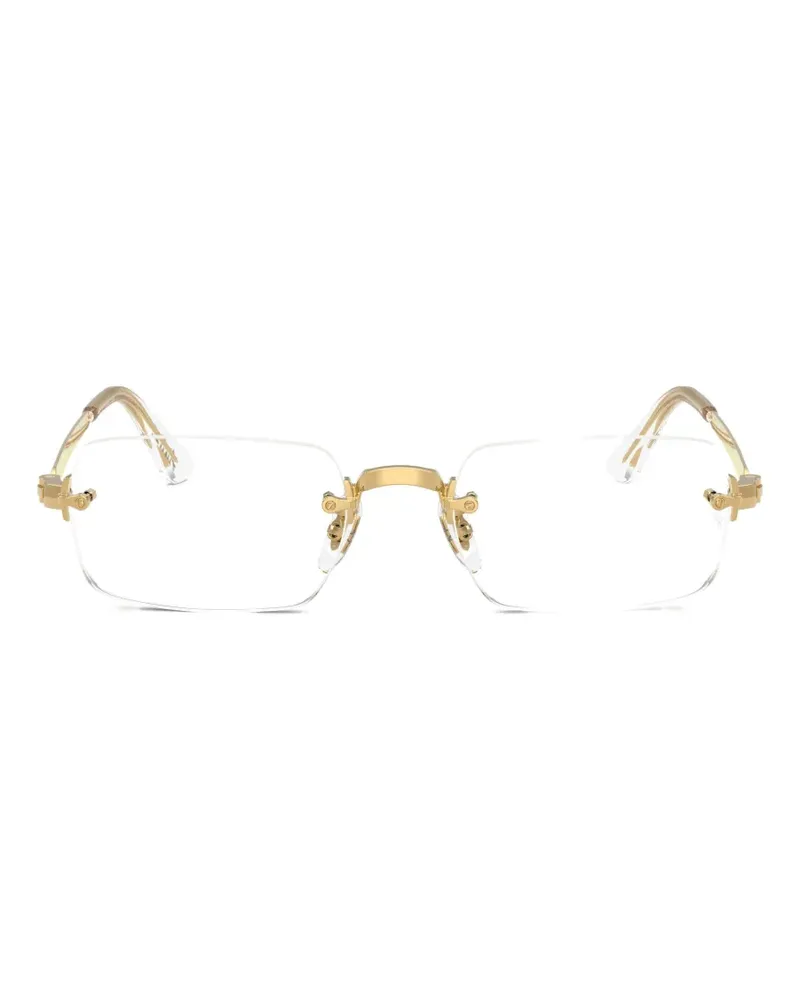 Ray Ban x A$AP ROCKY rimless glasses - Gold Gold