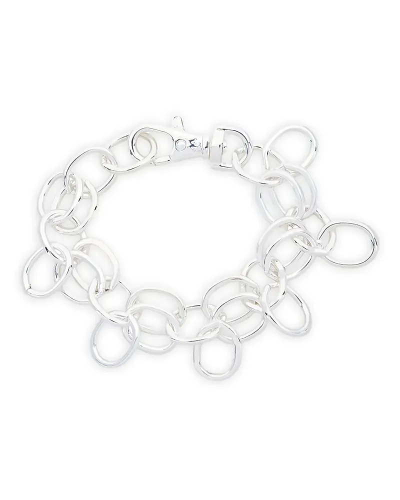 Martine Ali Klassisches Kettenarmband - Silber Silber