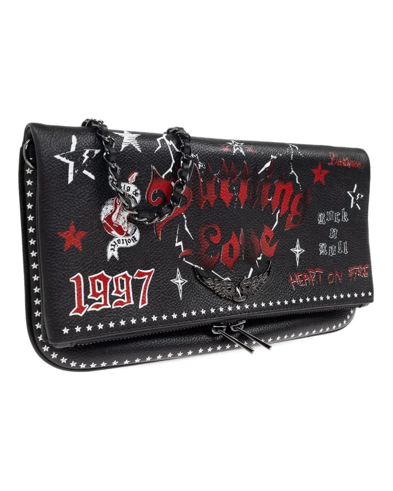 Zadig & Voltaire Rock Punk Clutch - Schwarz Schwarz