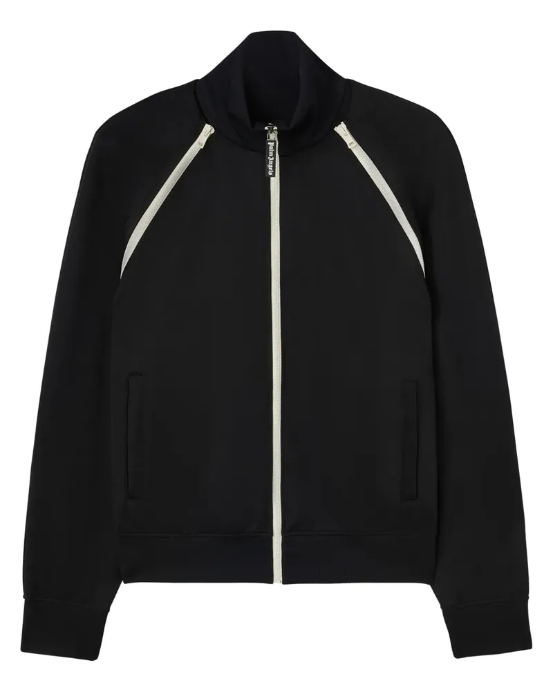 Palm Angels Sportjacke mit Kontrastdetails - Schwarz Schwarz