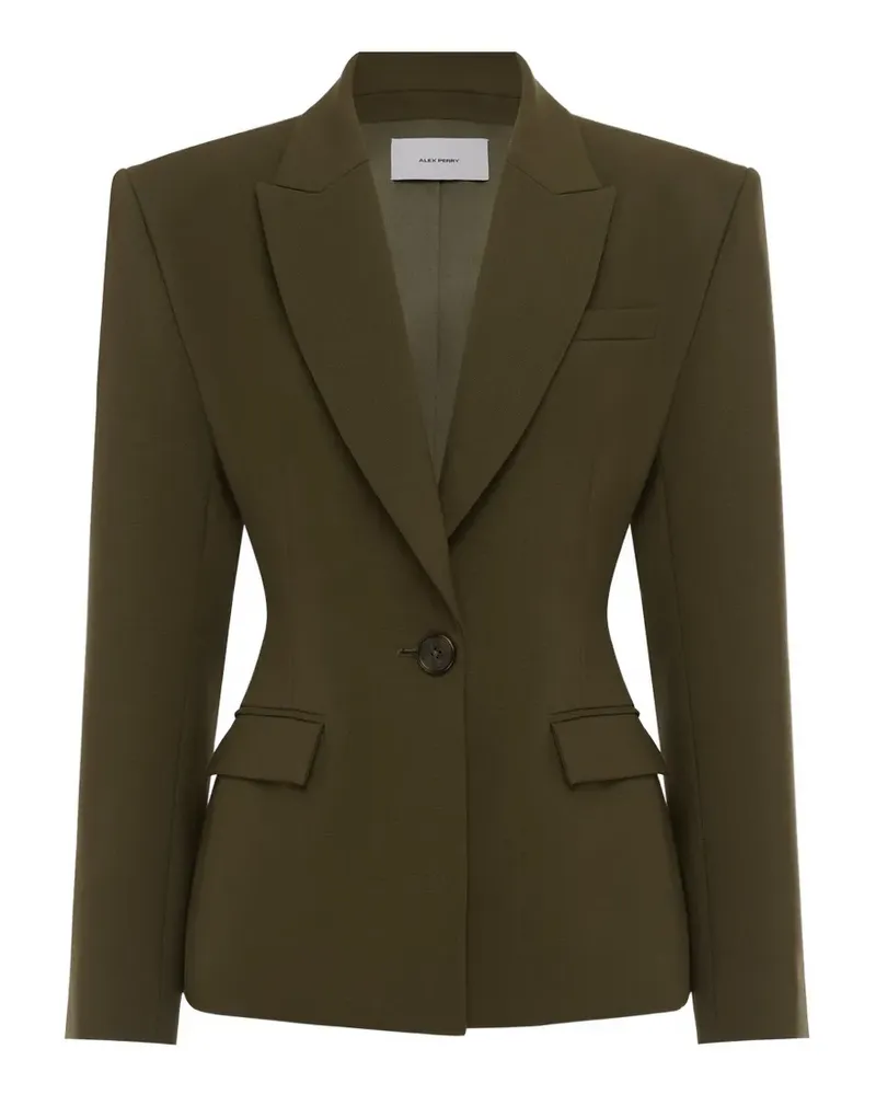 Alex Perry Doppelreihiger Blazer - Grün Grün
