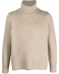 Barbour Gestrickter Rollkragenpullover Nude